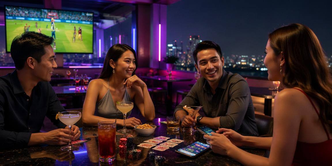 cv86 Khám phá sảnh Thể Thao Đêm tại cv86